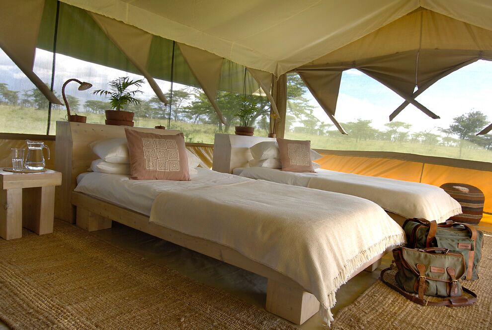 Kicheche Bush Camp - guest tent interior